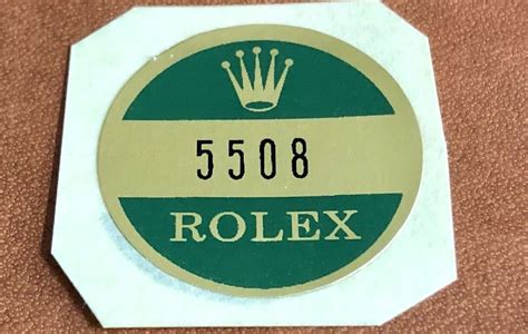 hangtags rolex|Rolex caseback stickers.